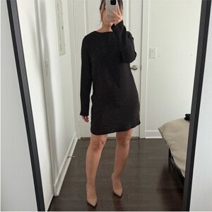 H&M long sleeve shift dress